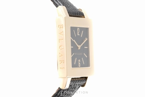 Bvlgari Quadrato 18 ct gold quartz Kal. 722 MBBI Ref. SQ29GL