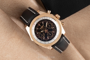 Breitling Bentley chronograph 18 ct red gold automatic Kal. B06 Ref. RB0612