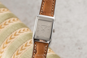 Jaeger-LeCoultre Reverso steel quartz Kal. 602 Ref. 140.025.8
