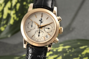 Girard Perregaux Ferrari chronograph 18 ct gold automatic Kal. 2280-881 Ref. 8020