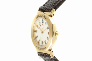 Corum Admirals Cup 18 ct gold quartz Ref. 39.930.56