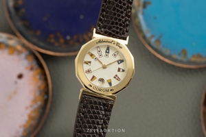 Corum Admirals Cup 18 ct gold quartz Ref. 39.930.56