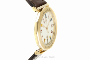 Corum Admirals Cup 18 ct gold quartz Ref. 39.830.56