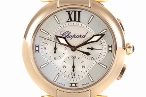 Chopard Imperiale chronograph 18 ct red gold automatic Kal. 1185 Ref. 384211-5001, 4211