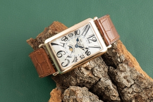 Franck Muller Long Island 18 ct red gold automatic Kal. 2800 Ref. 1200MC L