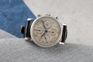 Chronoswiss Chronometer Chronograph chronograph steel automatic Kal. 754 ETA Ref. CH7523