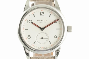 Nomos Club steel manual winding Kal. Alpha Ref. 703