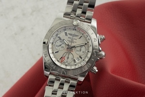 Breitling Chronomat 44 GMT chronograph steel automatic Kal. B04 Ref. AB042011