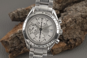 Omega Speedmaster Date chronograph steel automatic Kal. 1152 Ref. 175.0083, 375.0083, 3513.30.00