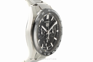 Tag Heuer Carrera chronograph steel automatic Kal. Heuer 02 Ref. CBN2A1B