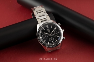 Tag Heuer Carrera chronograph steel automatic Kal. Heuer 02 Ref. CBN2A1B