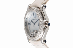 Chopard Happy Sport 18 ct white gold quartz Ref. 27/7012-23