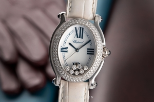 Chopard Happy Sport 18 ct white gold quartz Ref. 27/7012-23