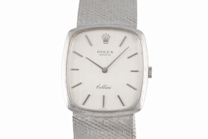 Rolex Cellini 18 ct white gold manual winding Kal. 1600 Ref. 4096