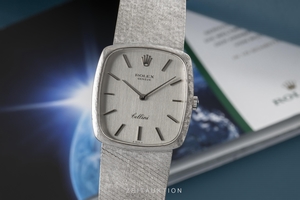 Rolex Cellini 18 ct white gold manual winding Kal. 1600 Ref. 4096