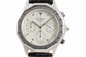 Glashutte Original Sport chronograph steel automatic Kal. GUB 10-60 Ref. 10-66-18-09-04