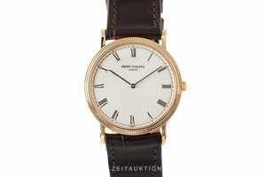 Patek Philippe Calatrava 18 ct gold manual winding Kal. 177 Ref. 3520/D