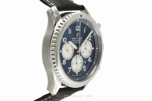 Breitling Navitimer chronograph steel automatic Kal. B01 Ref. AB0117
