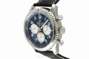 Breitling Navitimer chronograph steel automatic Kal. B01 Ref. AB0117