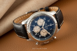 Breitling Navitimer chronograph steel automatic Kal. B01 Ref. AB0117