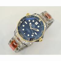 Seamaster Diver 300M SS/RG 1:1 Best Edition Blue Ceramic Blue Dial SS Bracelet ORF A8800