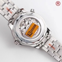 Seamaster Diver 300M 1:1 Best Edition Black Ceramic Black Dial SS Bracelet ORF A8800