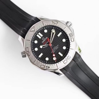 Seamaster Diver 300M Nekton 1:1 Best Edition Black Dial Black Rubber Strap ORF A8806
