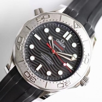 Seamaster Diver 300M Nekton 1:1 Best Edition Black Dial Black Rubber Strap ORF A8806