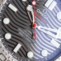 Seamaster Diver 300M Nekton 1:1 Best Edition Black Dial Black Rubber Strap ORF A8806