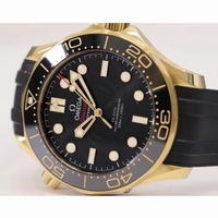 Seamaster Diver 300M YG 007 James Bond 1:1 Best Edition Black Rubber Strap ORF A8807