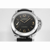 PAM914 SS 1:1 Best Edition Black Leather Strap Strap HWF A6497