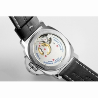PAM914 SS 1:1 Best Edition Black Leather Strap Strap HWF A6497