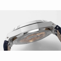 Royal Oak 41mm 15500 SS Grey&White&Blue&Black Leather Strap BF MY9015