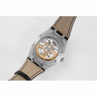 Royal Oak 41mm 15500 SS Grey&White&Blue&Black Leather Strap BF MY9015