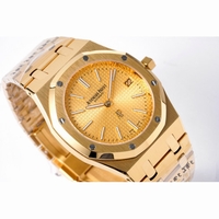 Royal Oak Jumbo 15202 YG/YG Gold&Blue Dials BF A2121