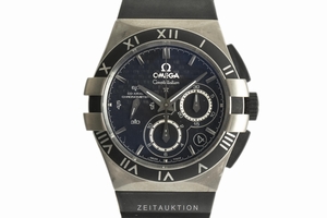 Omega Constellation chronograph titanium automatic Kal. 3313 Ref. 121.92.35.50.01.001, 778.1202