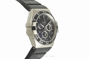 Omega Constellation chronograph titanium automatic Kal. 3313 Ref. 121.92.35.50.01.001, 778.1202
