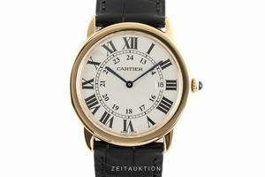 Cartier Ronde Solo 18 ct gold quartz Kal. 115A Ref. W6700455, 2988