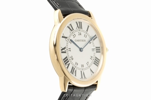 Cartier Ronde Solo 18 ct gold quartz Kal. 115A Ref. W6700455, 2988
