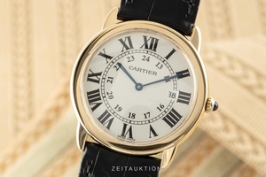 Cartier Ronde Solo 18 ct gold quartz Kal. 115A Ref. W6700455, 2988