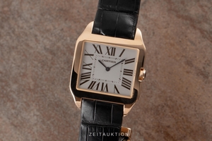 Cartier Santos Dumont 18 ct red gold manual winding Kal. 430MC Ref. 2650