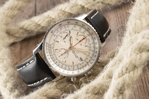 Breitling Navitimer chronograph steel automatic Kal. B13 Ref. A13324