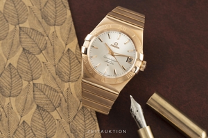 Omega Constellation 18 ct gold automatic Kal. 8501 Ref. 123.50.38.21.02.001