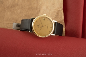 Omega De Ville 18 ct gold quartz Kal. 1432 Ref. 196.2432