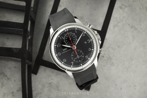 IWC Portugieser chronograph steel automatic Kal. C.89361 Ref. IW390210