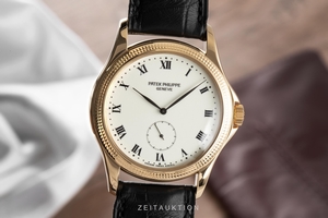 Patek Philippe Calatrava 18 ct gold manual winding Kal. 215 Ref. 5115