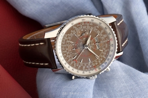 Breitling Montbrillant Datora  chronograph steel automatic Kal. B21 Ref. A21330