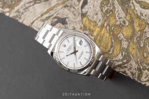 Rolex Oyster Perpetual steel / white gold automatic Kal. 3135 Ref. 115234