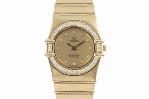 Omega Constellation 18 ct gold quartz Kal. 1450 Ref. 695.001