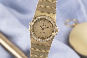 Omega Constellation 18 ct gold quartz Kal. 1450 Ref. 695.001